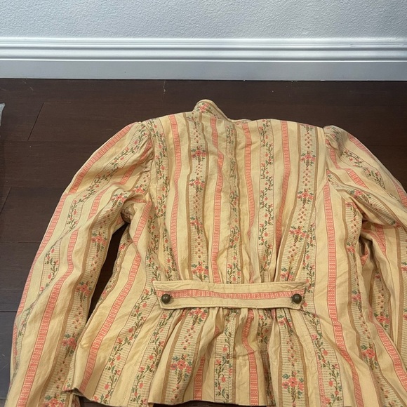 nwot free people sorel cottage jacket in golden medium sold out - Picture 7 of 16